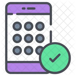 Mobile pattern  Icon