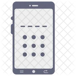 Mobile Pattern Lock  Icon