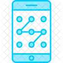Mobile Pattern Lock  Icon