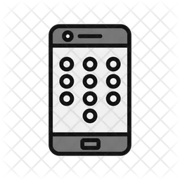 Mobile Pattern Lock  Icon