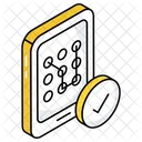 Mobile Pattern Lock  Icon