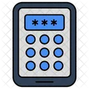 Swipe Lock Mobile Pattern Lock Password Icon