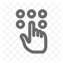 Mobile Pattern Lock  Icon