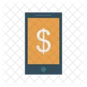 Mobile Pay Online Phone Icon