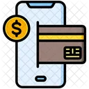 Mobile Payment Smartphone Emoney Icon