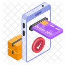 Mobile Payment Online Icon