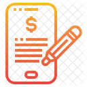 Payment Online Smartphone Icon