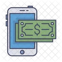 Mobile Payment Smartphone Money Icon