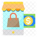 Mobile Smartphone Money Icon