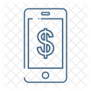 Mobile Cash Finance Icon