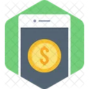Mobile Money Phone Icon