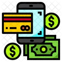 Mobile Payment Mobile Shopping Money Icon