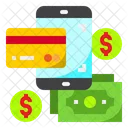 Mobile Payment Mobile Shopping Money Icon