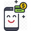 Pay Emotion Phone Earnings Money Icon