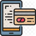 Mobile Payment Transaction Credit Card Icon