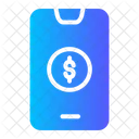 Mobile Payment Online Payment Dollar Coin Icon