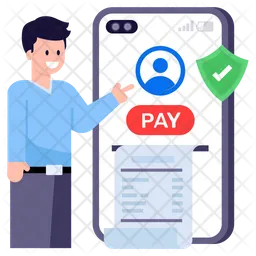 Mobile Payment  Icon