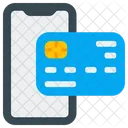 Mobile Payment Smartphone Credit Card Icon