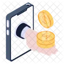 Mobile Payment Cash Payment Online Payment Icon