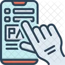 Mobile Payment Gateway  Icon