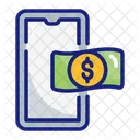 Mobile Payment Shopping Transaction Icon