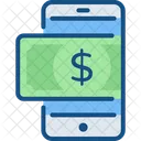 Mobile Money Phone Icon