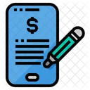 Payment Online Smartphone Icon