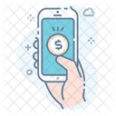 Mobile Payment Mobile Pay Digital Payment Icon