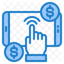 Mobile Phone Touch Money アイコン