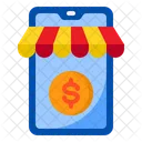 Mobilephone Shopping Shop Icon