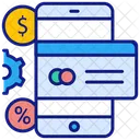 Mobile Payment Crypto Currency Mobile Icon