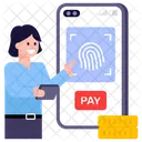 Mobile Payment  Icon