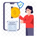 Mobile Payment  Icon