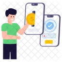 Mobile Payment  Icon