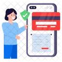 Mobile Payment  Icon