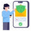 Mobile Payment  Icon