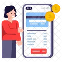 Mobile Payment  Icon