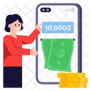 Mobile Payment  Icon