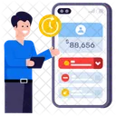 Mobile Payment  Icon
