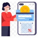 Mobile Payment  Icon