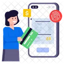 Mobile Payment  Icon