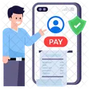 Mobile Payment  Icon
