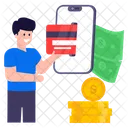 Mobile Payment  Icon