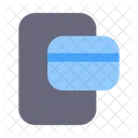 Mobile Payment Smartphone Credit Card Icon