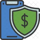 Mobile Payment Security  Icon