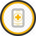 Mobile Phone Pollen Allergy Smartphone Icon