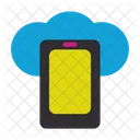 Mobile Phone Connection Web Icon