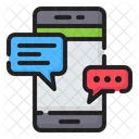 Mobile Phone Communication Communications Icon