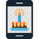 Mobile Phone Smartphone Cake Icon