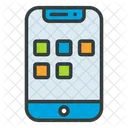 Mobile Cellphone Device Icon